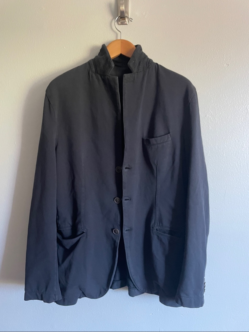 Circolo 1901 Men’s Navy Blue‎ Cotton Blazer Size 52